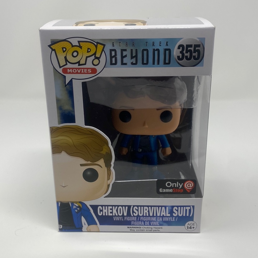 Star Trek Chekov Survival Suit Funko Gamestop Exclusive